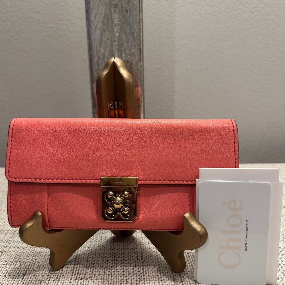 Chloe Elise Long Continental Flap Wallet - Picture 13 of 15
